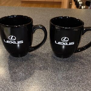 Lexus Black Coffee Mug Set